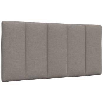 ARDEBO.de - Kopfteil-Kissen Taupe 100 cm Stoff