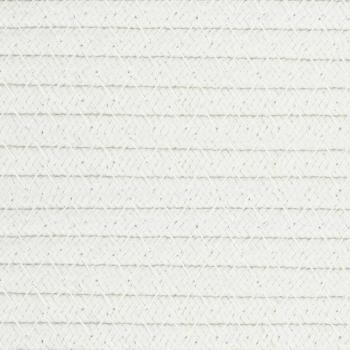 Aufbewahrungskorb Schwarz und Weiß 49x65 cm Baumwolle