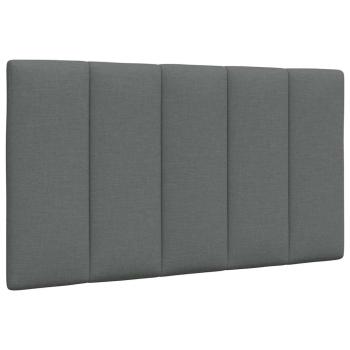 ARDEBO.de - Kopfteil-Kissen Dunkelgrau 80 cm Stoff
