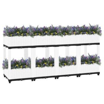 Hochbeet 160x40x71 cm Polypropylen