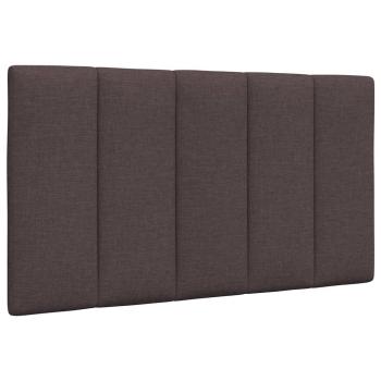 ARDEBO.de - Kopfteil-Kissen Dunkelbraun 80 cm Stoff