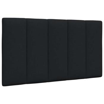 ARDEBO.de - Kopfteil-Kissen Schwarz 90 cm Stoff