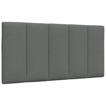 ARDEBO.de - Kopfteil-Kissen Dunkelgrau 100 cm Stoff