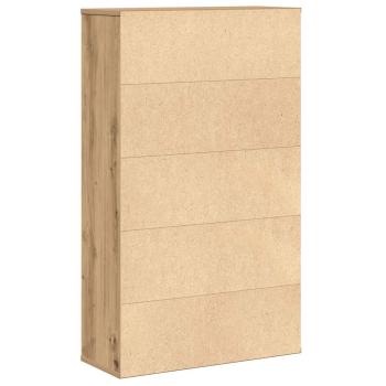 Bücherregal Artisan-Eiche 60x24x101,5 cm Holzwerkstoff