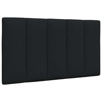 ARDEBO.de - Kopfteil-Kissen Schwarz 80 cm Stoff