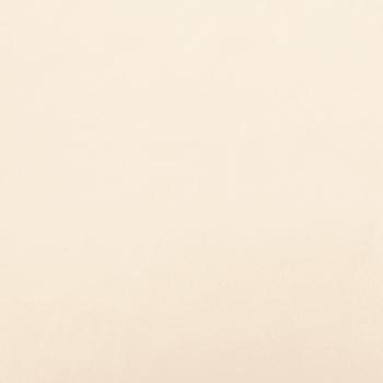 Schlafsofa 2-Sitzer mit 2 Kissen Creme Samt