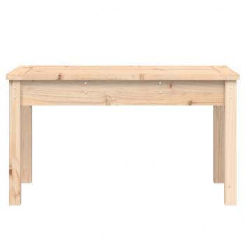 Gartenbank 80x44x45 cm Massivholz Kiefer