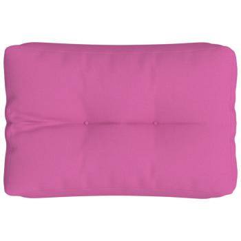 Palettenkissen Rosa 60x40x12 cm Stoff