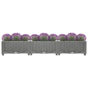 Hochbeet 120x40x23 cm Polypropylen