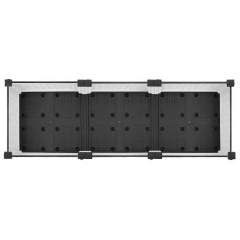 Hochbeet 120x40x23 cm Polypropylen