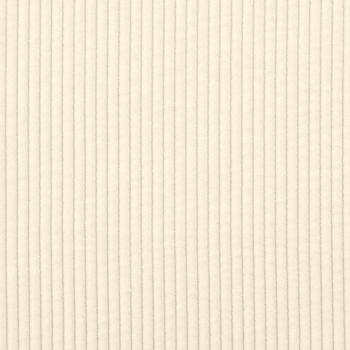 Sessel mit Armlehnen Creme 54 cm Cordstoff