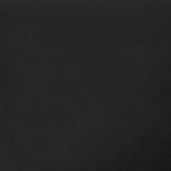 Zweisitzer-Sofa Schwarz 110 cm Kunstleder