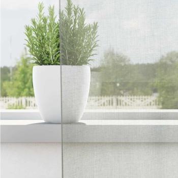 Voile Vorhänge mit Ösen 2 Stk. Hellgrau 140x300 cm