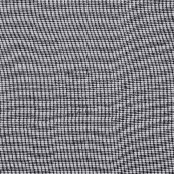 Voile Vorhänge mit Lasche 2 Stk. Schwarz