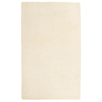 Teppich Shaggy Hochflor NAVARRA Creme 80x150 cm Polyester
