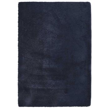 Teppich Shaggy Hochflor NAVARRA Marineblau 160x230 cm Polyester
