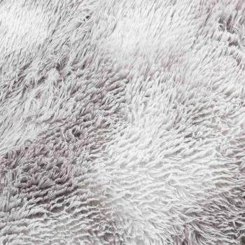 Teppich Shaggy Hochflor NAVARRA Silbergrau 130x200 cm Polyester