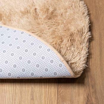 Teppich Shaggy Hochflor NAVARRA Beige 300x200 cm Polyester