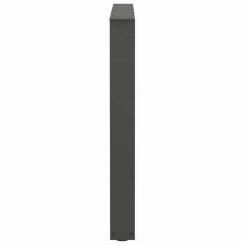 Esstisch Beine V-Form 3 Stück Anthrazit 80x(72-73,3) cm Stahl