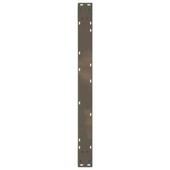 Esstisch Beine 2 Stück Naturstahl 90x(72-73,3) cm Stahl
