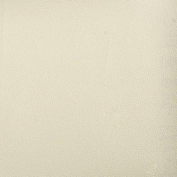 Zweisitzer-Sofa Creme 110 cm Kunstleder