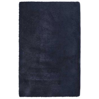 Teppich Shaggy Hochflor NAVARRA Marineblau 130x200 cm Polyester