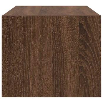 TV-Schrank Braun Eichen-Optik 60x31x25,5 cm Holzwerkstoff