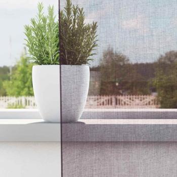 Voile Vorhänge mit Ösen 2 Stk. Lila 140x260 cm