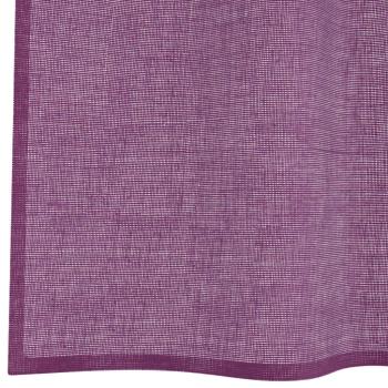 Voile Vorhänge mit Ösen 2 Stk. Lila 140x260 cm