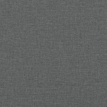 Tagesbett Dunkelgrau 100x200 cm Stoff