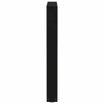 Esstisch Beine V-Form 3 Stück Schwarz 70x(72-73,3) cm Stahl