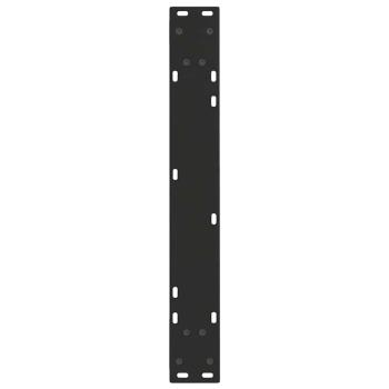 Esstisch Beine V-Form 3 Stück Schwarz 70x(72-73,3) cm Stahl
