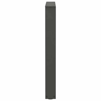 Esstisch Beine V-Form 3 Stück Anthrazit 70x(72-73,3) cm Stahl