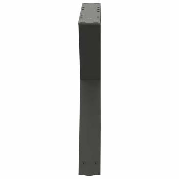 Couchtischbeine 2 Stk. Anthrazit 50x(42-43,3) cm Stahl