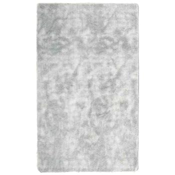 Teppich Shaggy Hochflor NAVARRA Silbergrau 60x100 cm Polyester