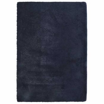Teppich Shaggy Hochflor NAVARRA Marineblau 240x340 cm Polyester