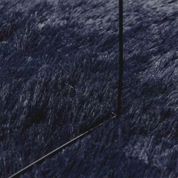 Teppich Shaggy Hochflor NAVARRA Marineblau 240x340 cm Polyester