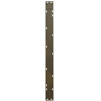 ARDEBO.de - Esstischbeine V-Form 3 Stück Naturstahl 100x(72-73,3) cm Stahl