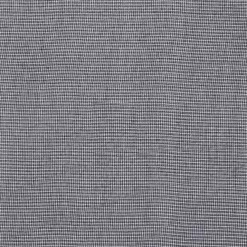 Voile Vorhänge mit Stangentaschen 2 Stk. Schwarz