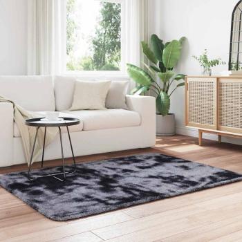 Teppich Shaggy Hochflor NAVARRA Dunkelgrau 120x170 cm Polyester