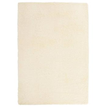 Teppich Shaggy Hochflor NAVARRA Creme 200x290 cm Polyester
