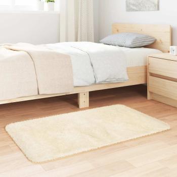 Teppich Shaggy Hochflor NAVARRA Creme 60x100 cm Polyester