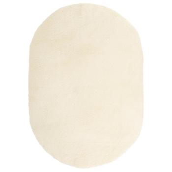 Teppich Shaggy Hochflor NAVARRA Creme 300x200 cm Polyester