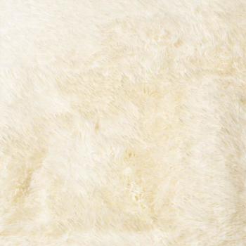 Teppich Shaggy Hochflor NAVARRA Creme 300x200 cm Polyester