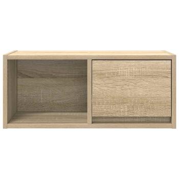 TV-Schränke 2 Stk. Sonoma-Eiche 60x31x25,5 cm Holzwerkstoff