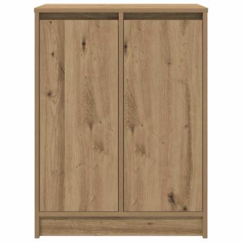 Schuhschrank Artisan-Eiche 57x34x76 cm Holzwerkstoff