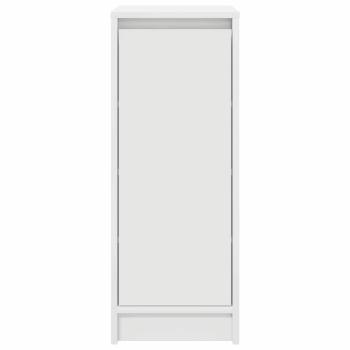 Schuhschrank Weiß 29,5x34x76 cm Holzwerkstoff