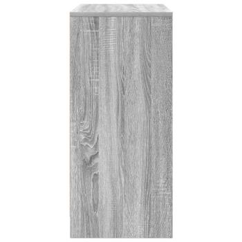 Schuhschrank Grau Sonoma 57x34x76 cm Holzwerkstoff