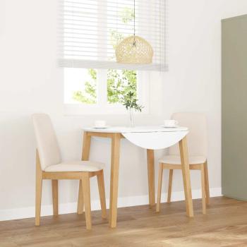 ARDEBO.de - Esszimmerstühle mit Kissen 2 Stk. Massivholz Gummibaum
