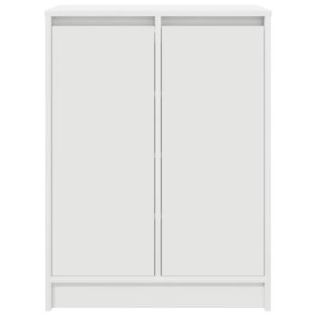 Schuhschrank Weiß 57x34x76 cm Holzwerkstoff